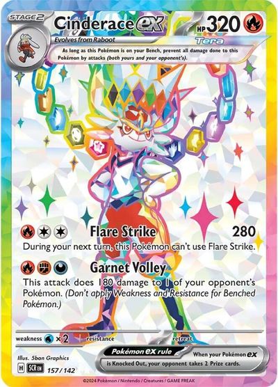Cinderace EX Ultra Rare - English